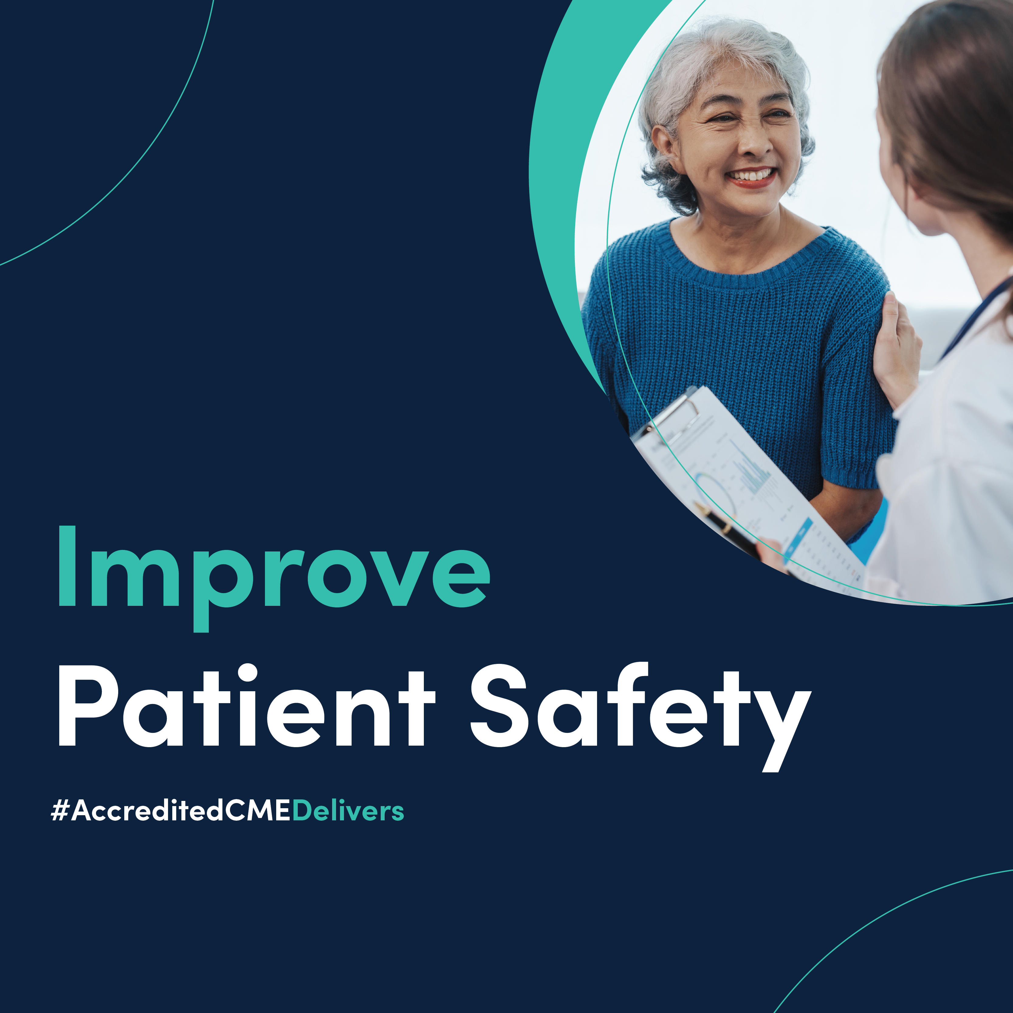 Improve Patient Safety square graphic