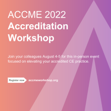 Accreditation Workshop graphic 2022