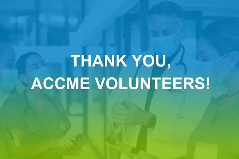 thank you volunteers