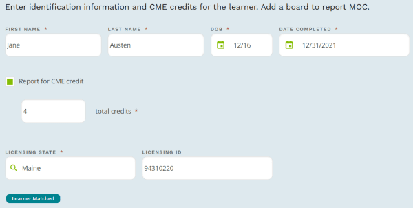 add learners in pars add learners in pars